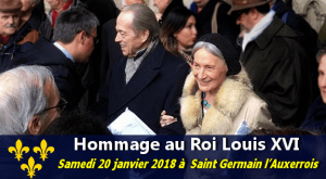 Le Comte de Paris rend hommage à Louis XVI