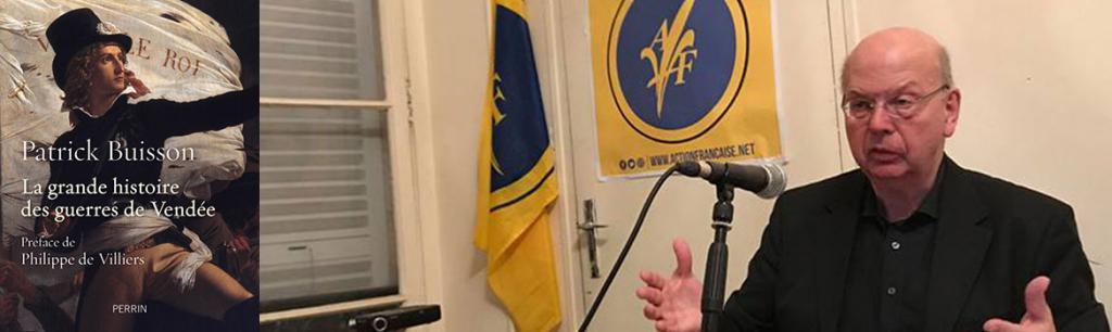 Patrick Buisson, La grande histoire des guerres de Vendée, éditions Perrin, novembre 2017, 272 pages, 29 euros
