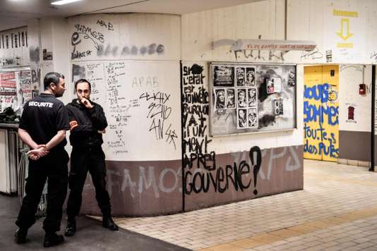 Dégradation à Tolbiac : procès