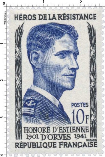 La gauche refuse le nom d'un lycée àHonoré d’Estienne d’Orves