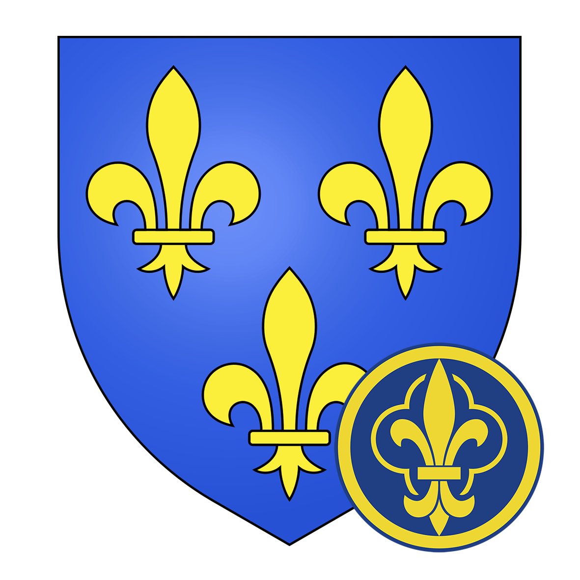 Blason_logo_IledeFrance Action française