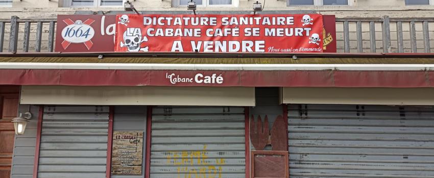 La Cabane café vic­time du dic­tat sanitaire