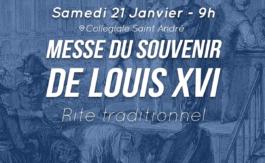 Grenoble : Hommage à Louis XVI