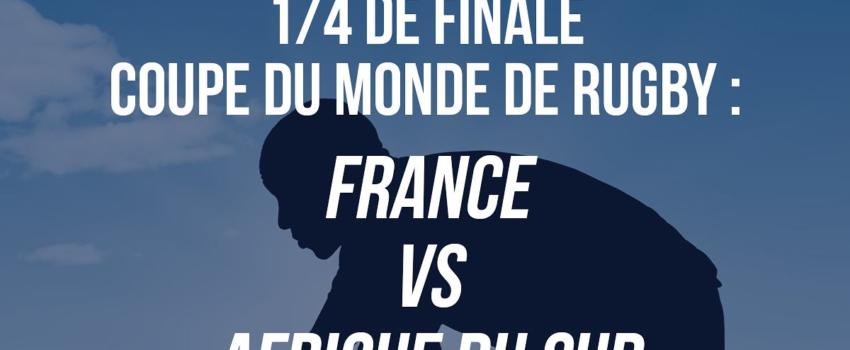 Lyon : Diffusion coupe du monde de rugby