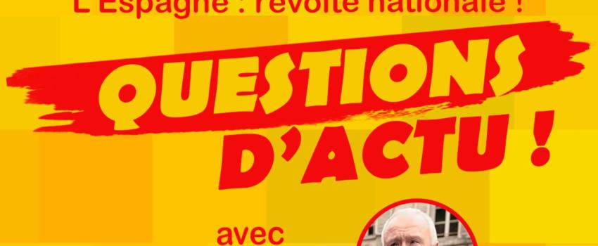 Aix : Questions d’actualité du 29 novembre