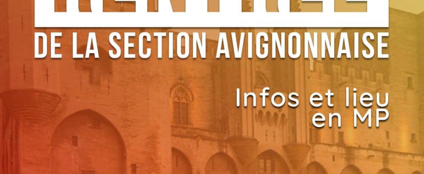 Avignon : Rentrée militante