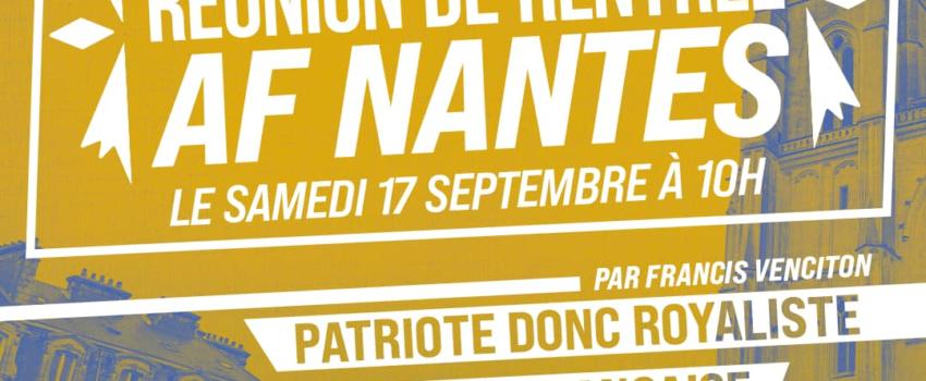 Nantes : Rentrée militante