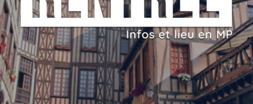 Limoges : Réunion de rentrée