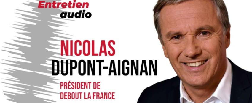 Nicolas Dupont-Aignan : « Le passe sanitaire est un instrument d’aliénation de nos concitoyens »