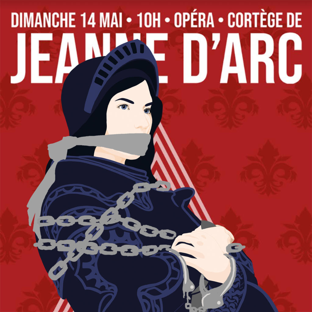 Mai 2023 : interdiction du cortège d'hommage à Jeanne d'Arc