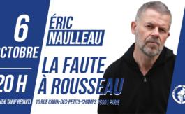Eric Naulleau au Cercle de Flore le 06 octobre 2023